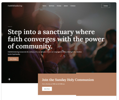Website Komunitas & Organisasi