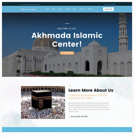 Desain Website Masjid & Ibadah