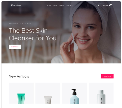 Desain Web Toko Baju & Fashion